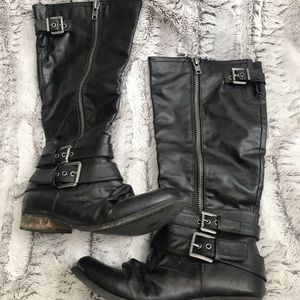 Carlos Santana wide calf riding boots size 8.5